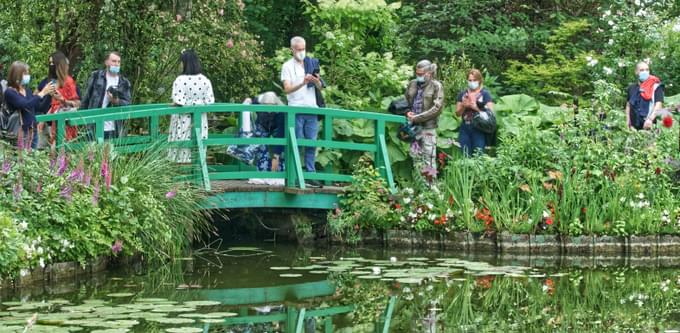 Stroll through water gardens