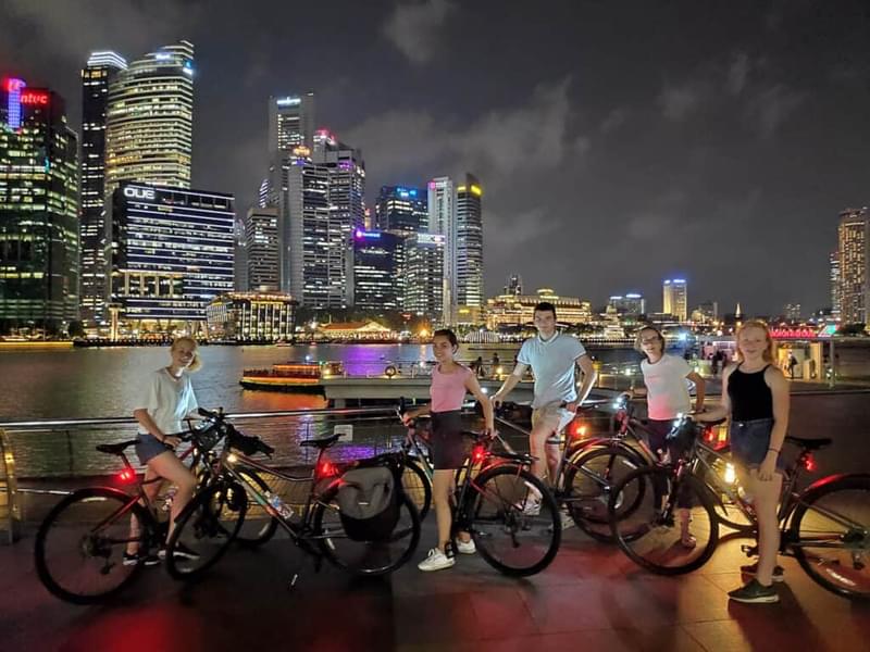 Marina Bay Night Bicycle Tour Image