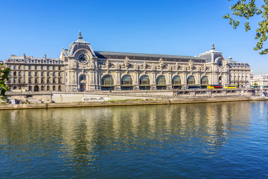 Musee dOrsay across the Seine River