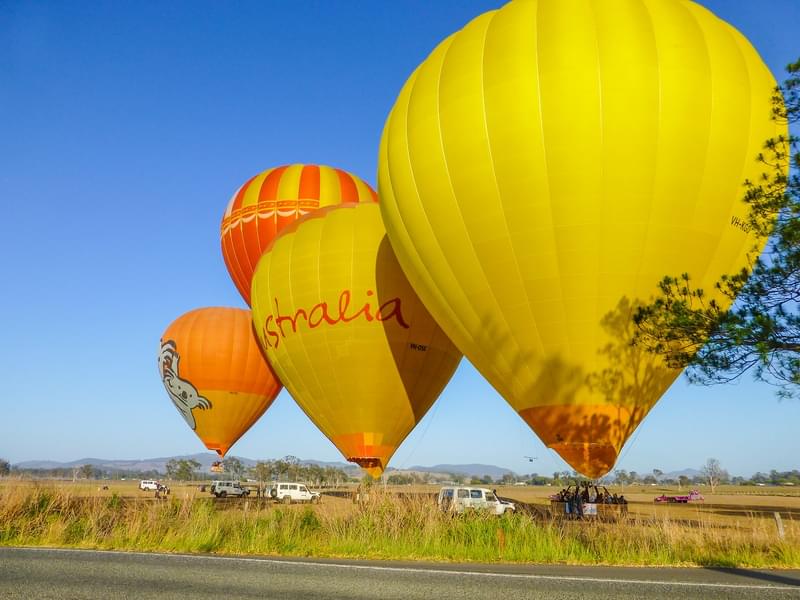 Gold Coast Hot Air Ballooning Including Champagne Breakfast Image