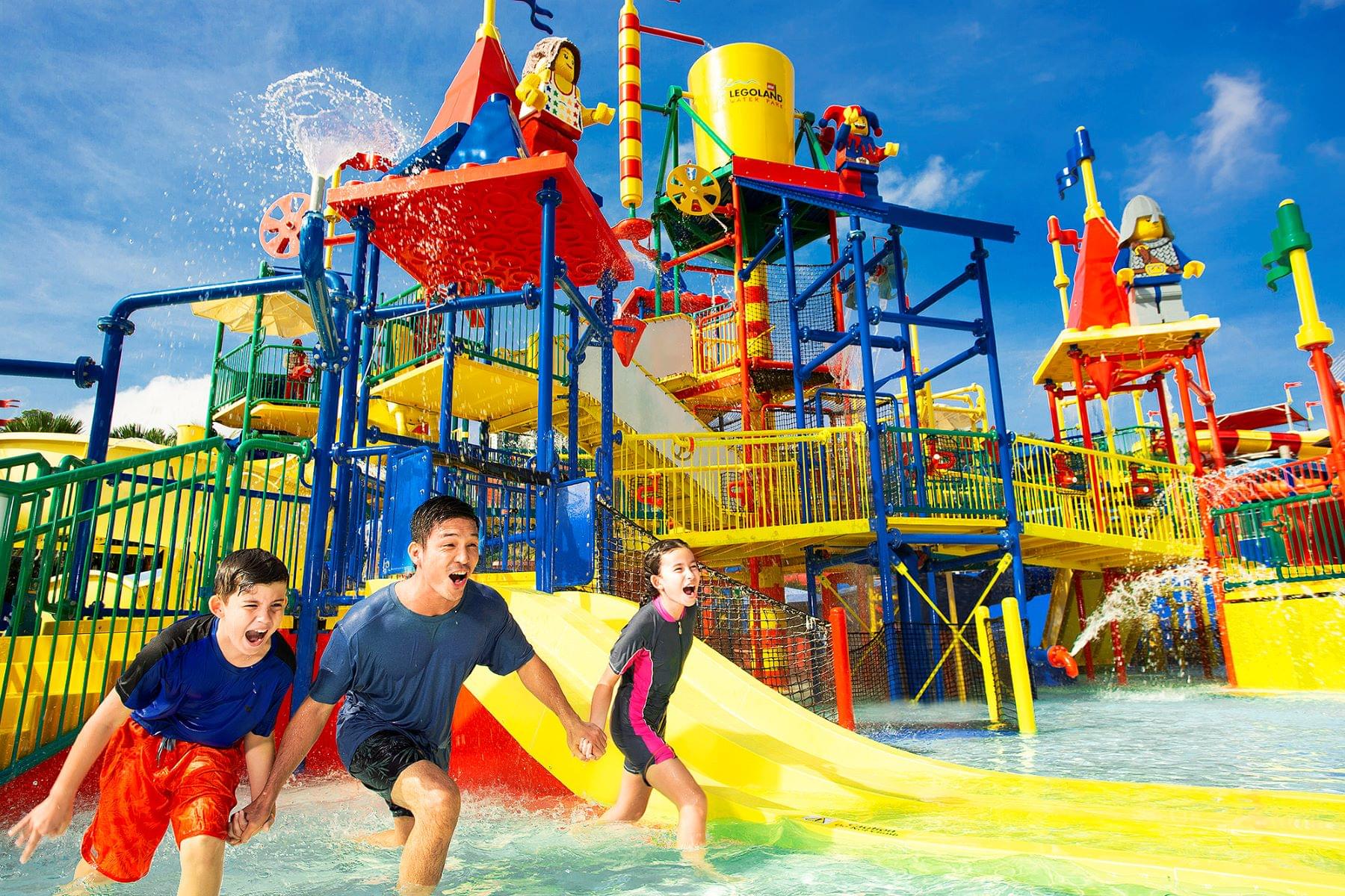Have a fun time at water slides with whole family