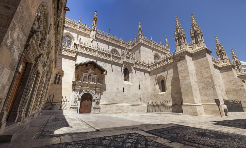 Admire the Isabelline style of the Royal Chapel of Granada