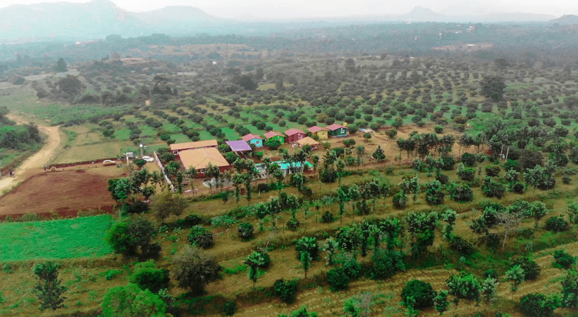 Aerial View of the Homestay