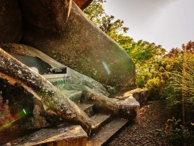 Gruta do Monge In Park Of Pena Palace