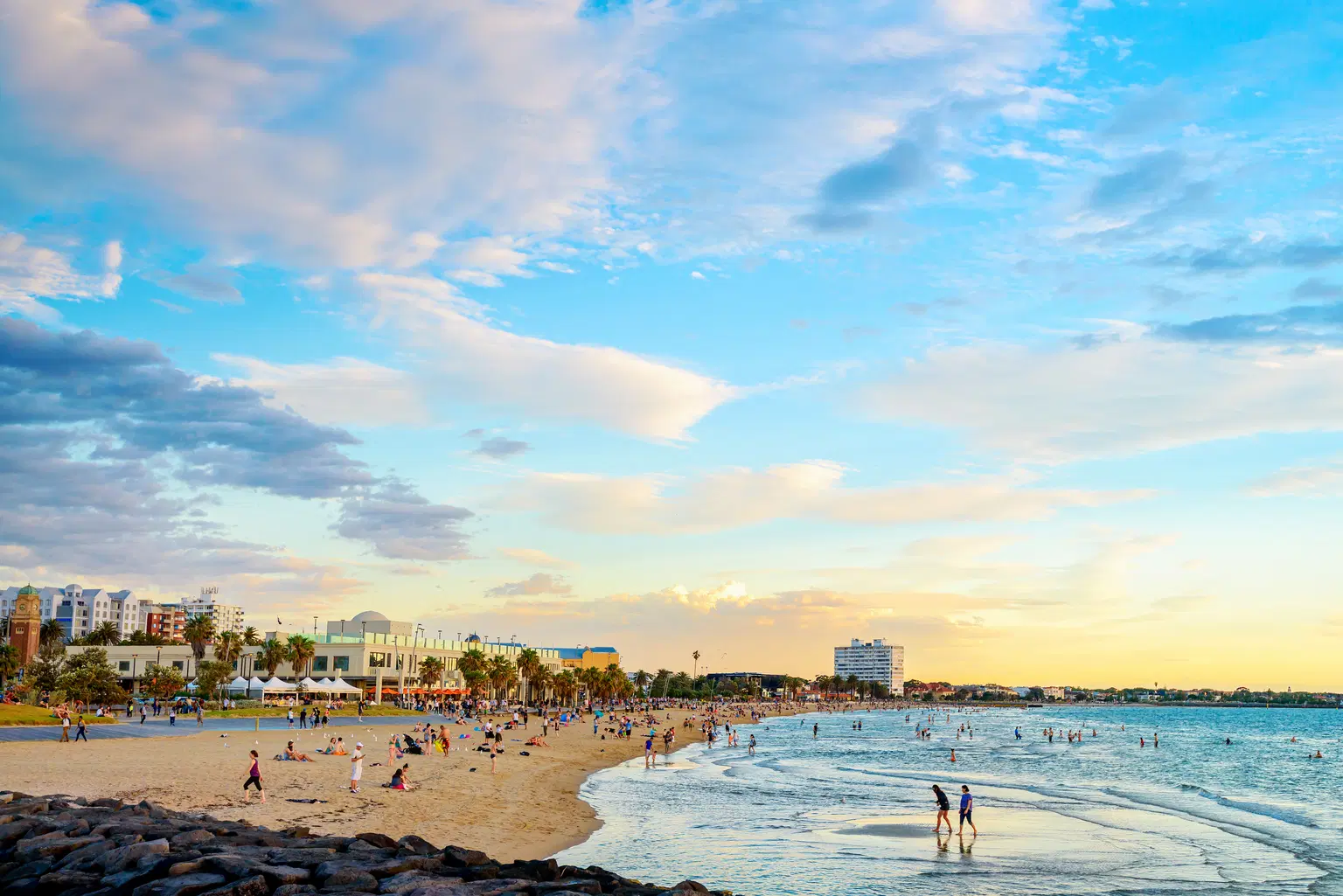 St Kilda Beach