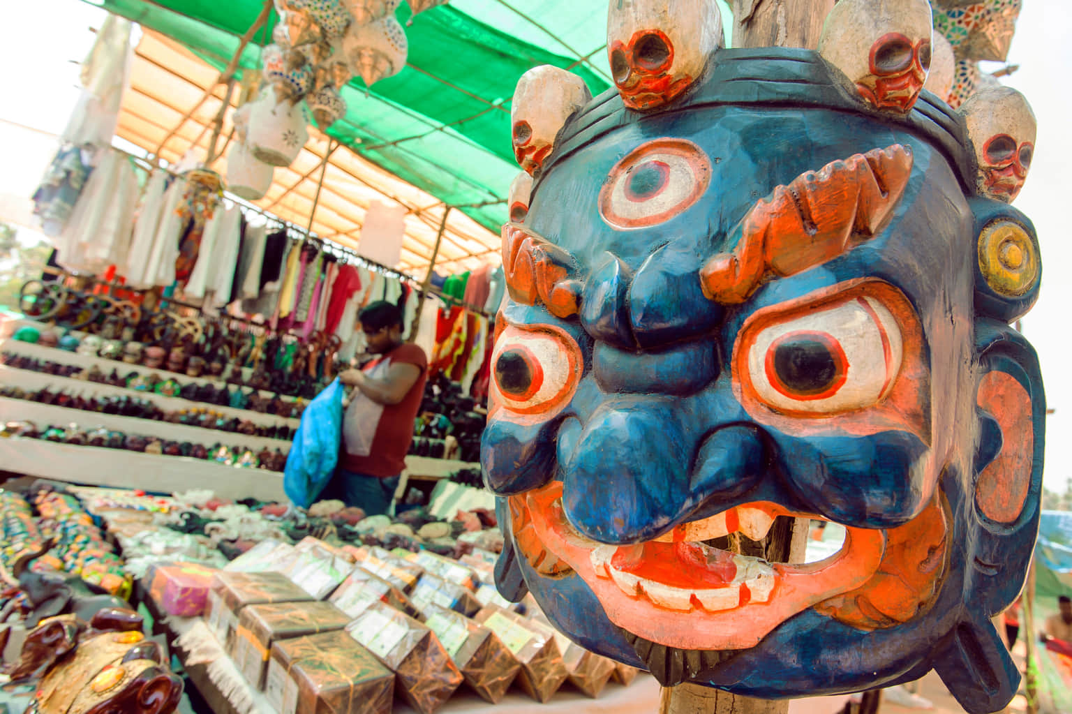 Cool headgear and tribal masks