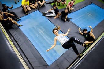 Katapult Trampoline Park in Orto Yishun