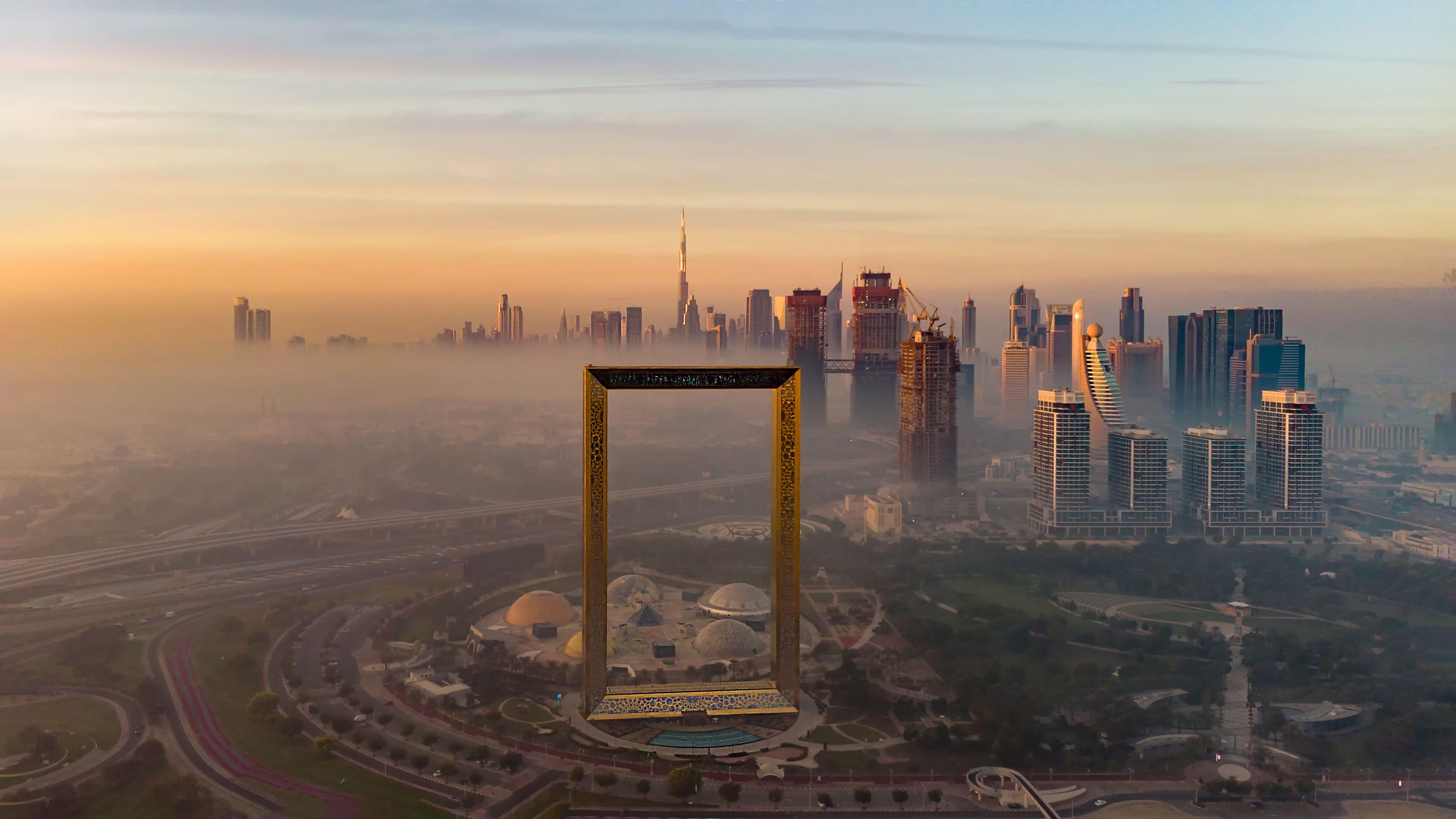 History Of Dubai Frame