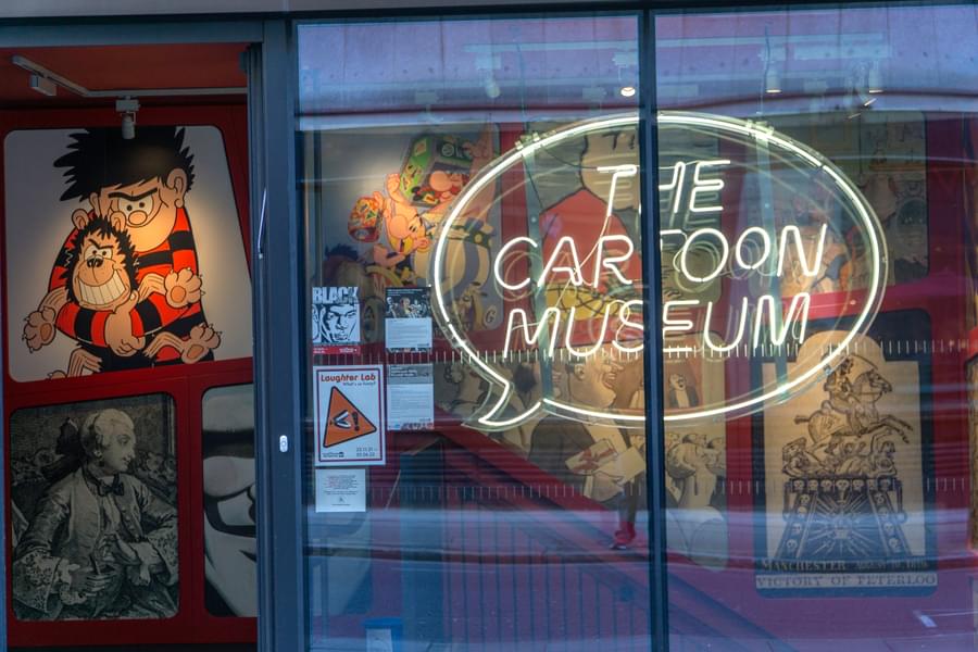 Take a tour of The Cartoon Museum in London