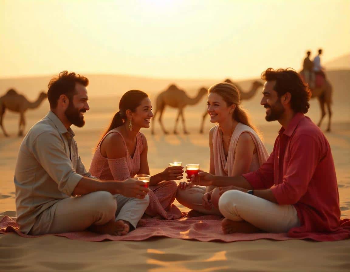 Sundowner Experience on Sand Dunes, Jaisalmer