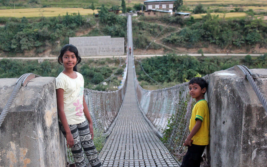Punakha Suspension Bridge Overview