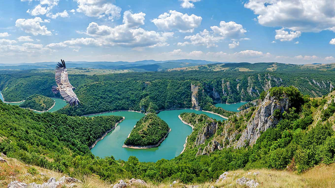 Uvac Canyon Overview