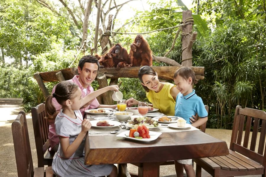 Singapore Zoo Jungle Breakfast Image