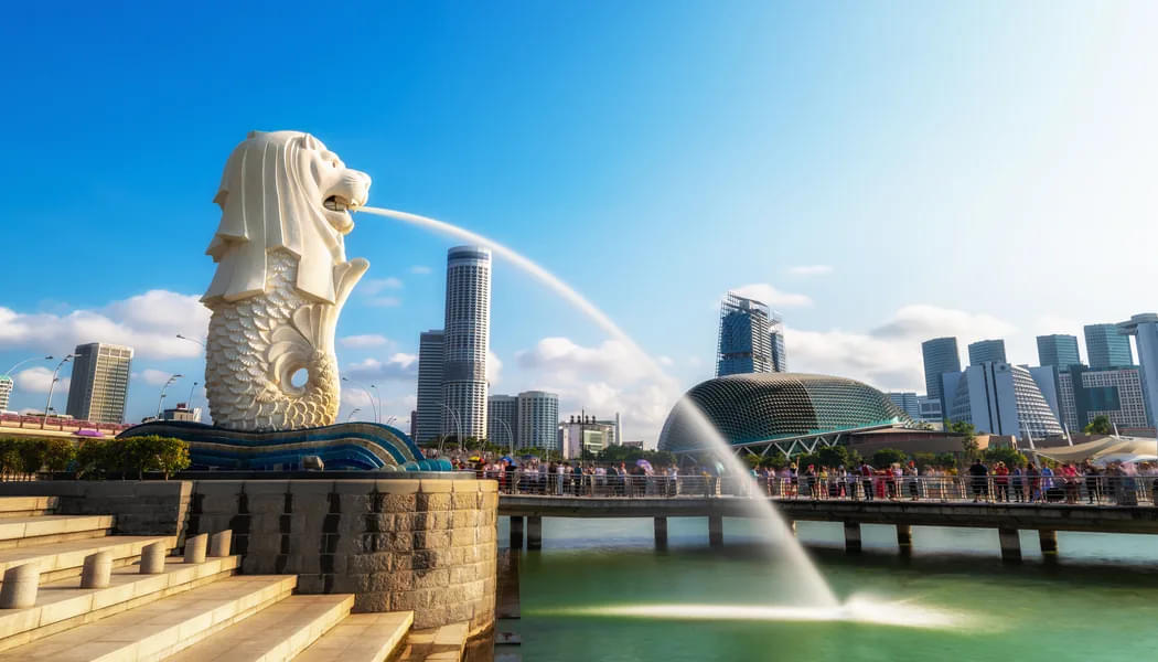 Click some amazing pictures of Merlion