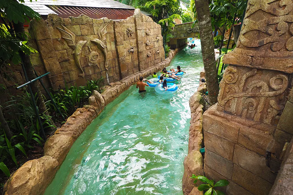 Wade through the water ways and enjoy your day to the fullest. 