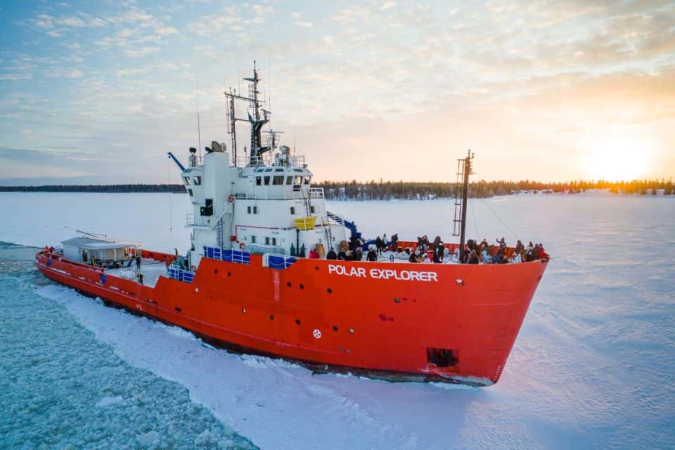 Icebreaker Cruise with Lunch and Ice Floating