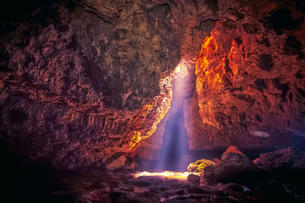 Get lost in the winding tunnels of Meghalaya's stunning limestone caves