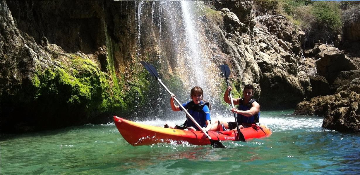 Enjoy paddling your own boat  at Costa Brava