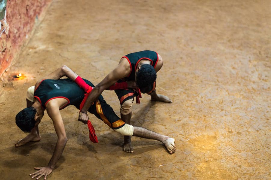 Kalaripayattu and Kathakali Show in Thekkady Image