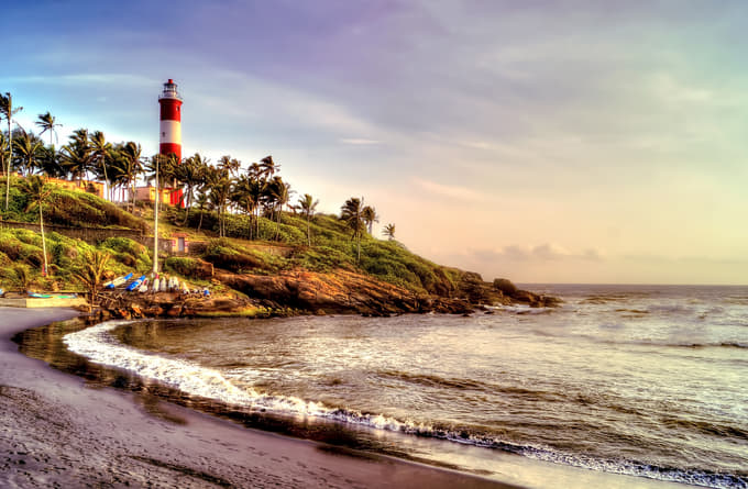 Lighthouse Beach, Kovalam