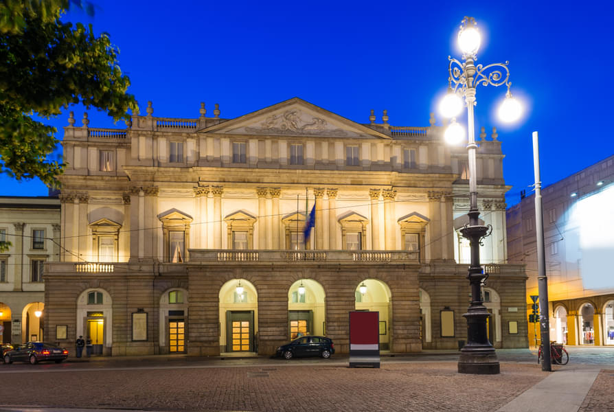 Plan a visit to the renowned La Scala Theater & Museum in Milan city