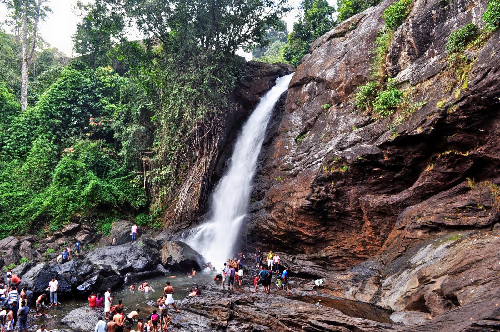 Soochipara Waterfalls  Overview