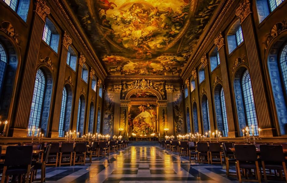 Witness the Painted Hall, known-as Britain’s Sistine Chapel