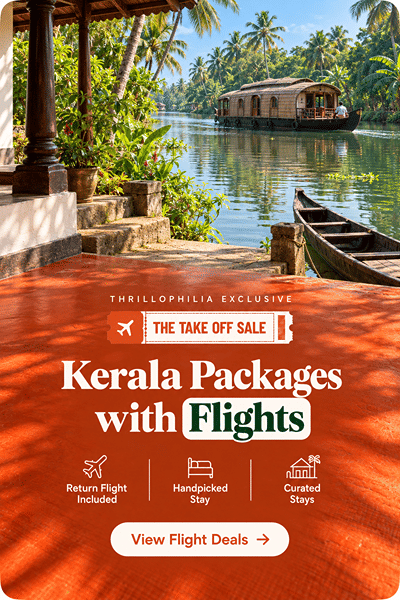 Thrillophilia Exclusive: The Take Off Sale. Kerala packages with flights. View flight deals.