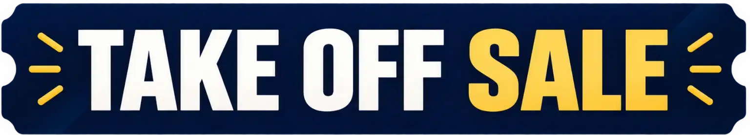 Take Off Sale