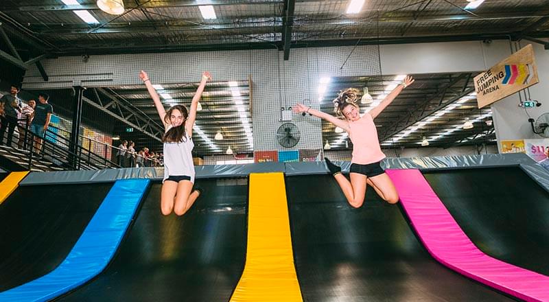Step into a world of fun and excitement at Bounce Abu Dhabi's free-jumping arena