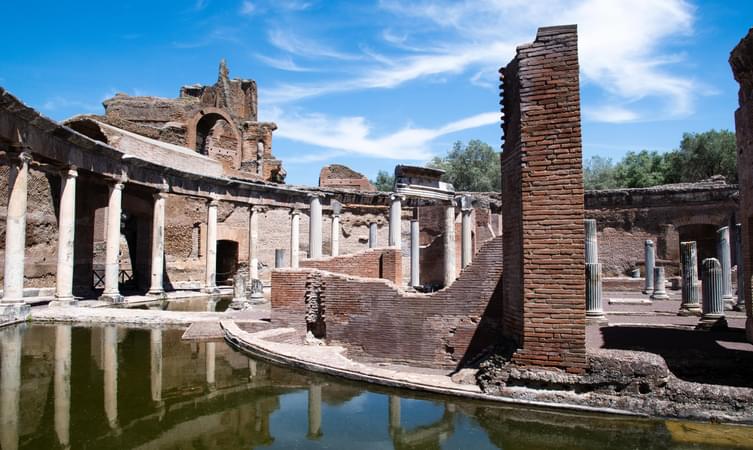 4 places to visit in rome Hadrian's Villa Rome
