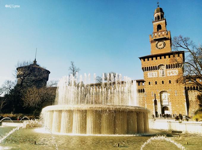 Sforza Castle in Milan