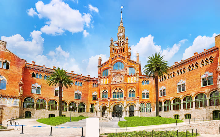 Recinto Modernista de Sant Pau Barcelona