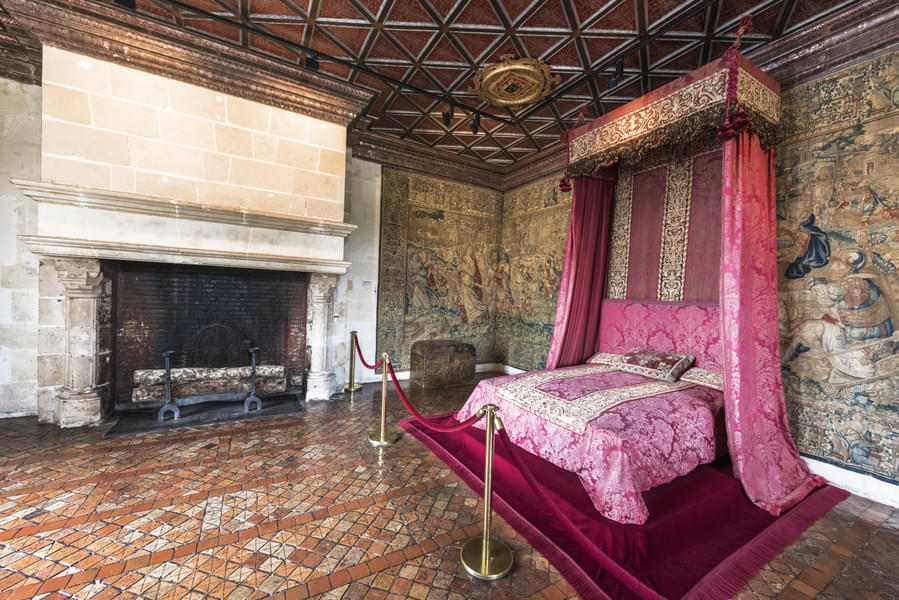 Take a look at the remarkable collection of furnishings and tapestries