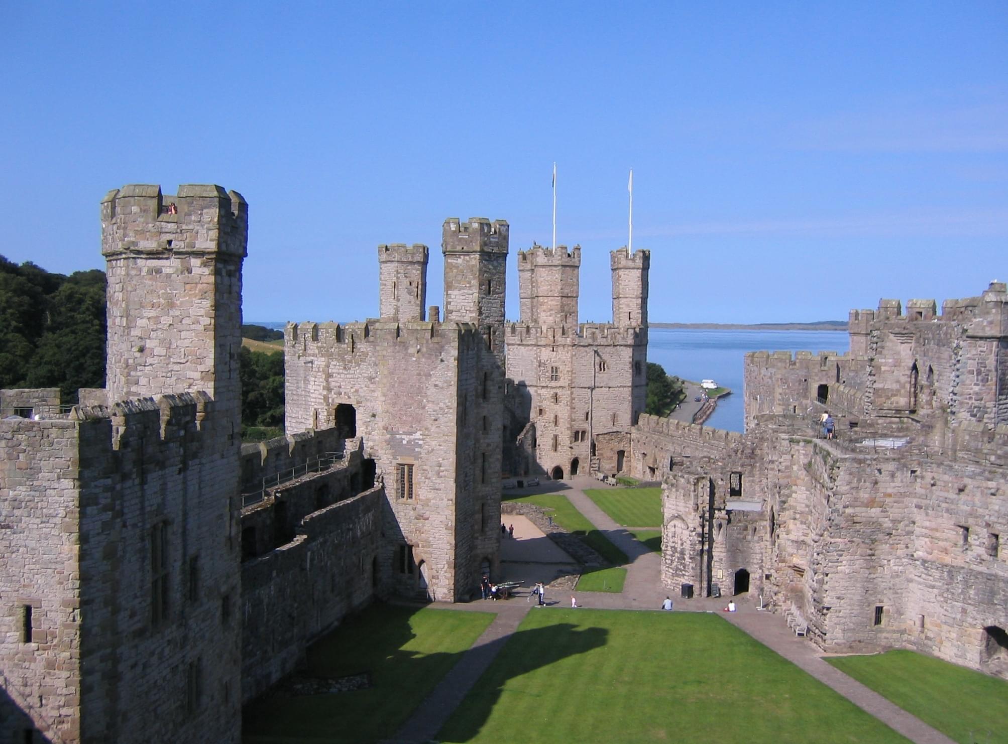 Caernarfon Castle Overview