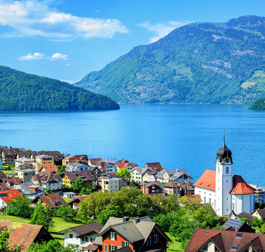 Amazing Lucerne and Lake Lucerne views