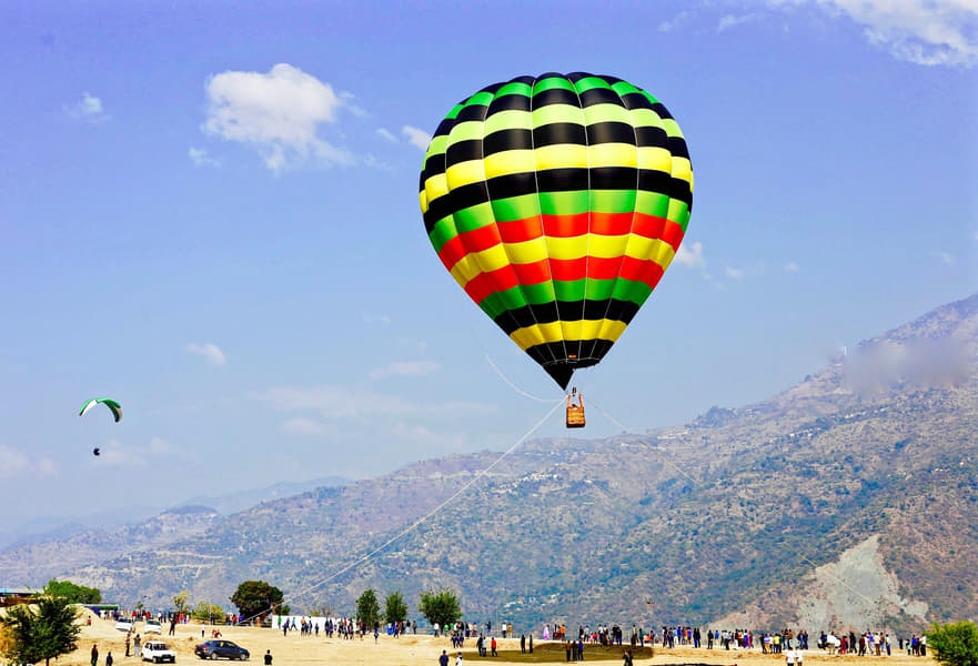 Hot Air Balloon In Rishikesh Image