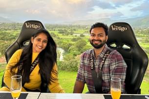 Share an elevated dining table with your loved ones under open skies