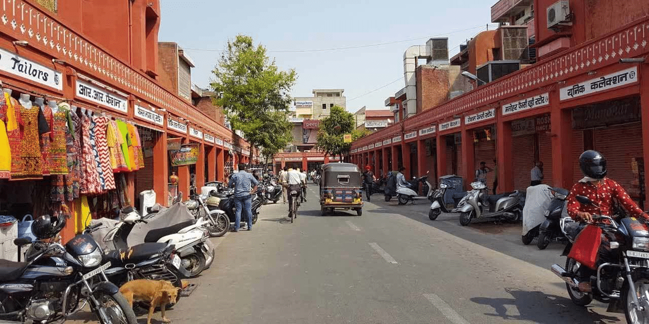 Bapu Bazar: linking road extension