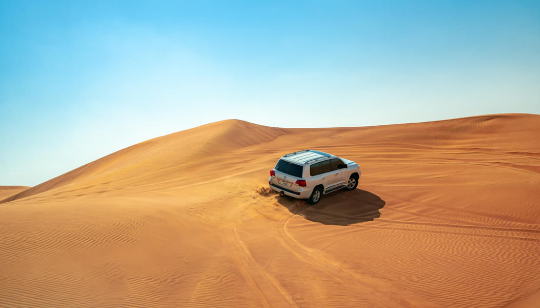 Get an unforgettable experience during an exhilarating ride in 4x4 vehicle