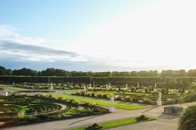 Paradise Garden at South Garden of Prague Castle