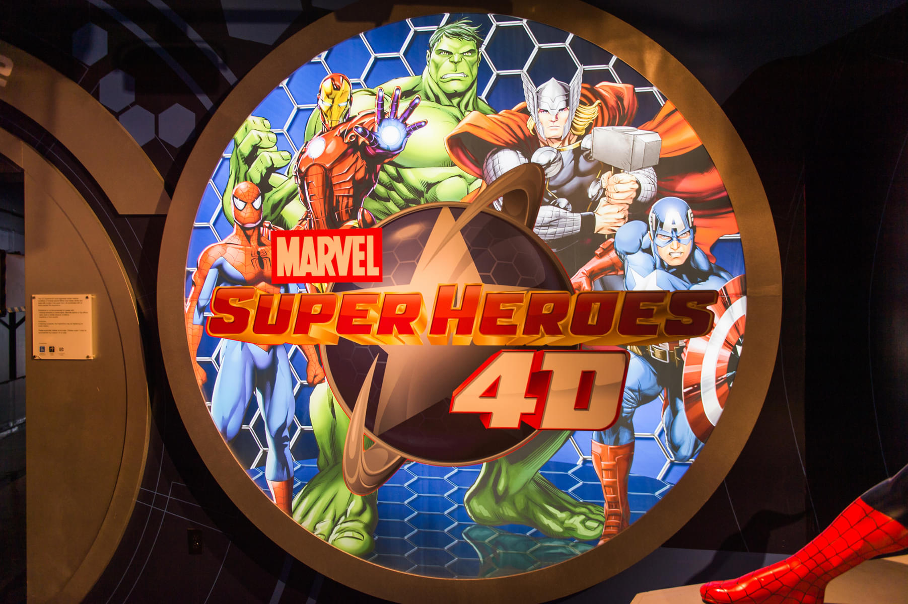 Watch the amazing Marvel Universe 4D movie