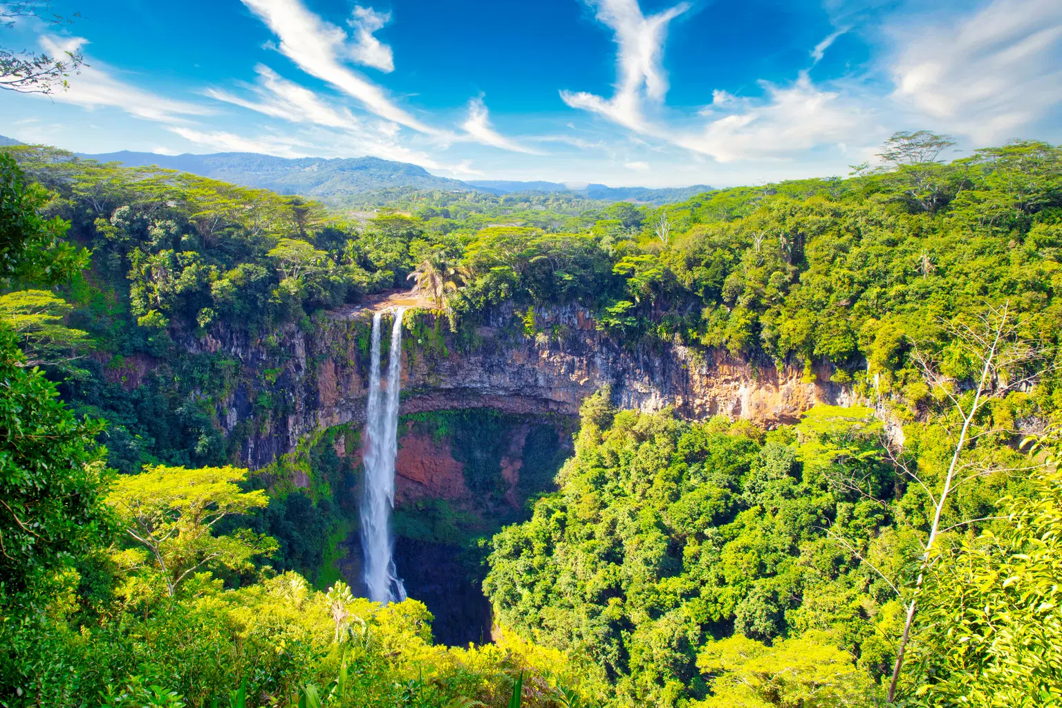 Chamarel Waterfalls