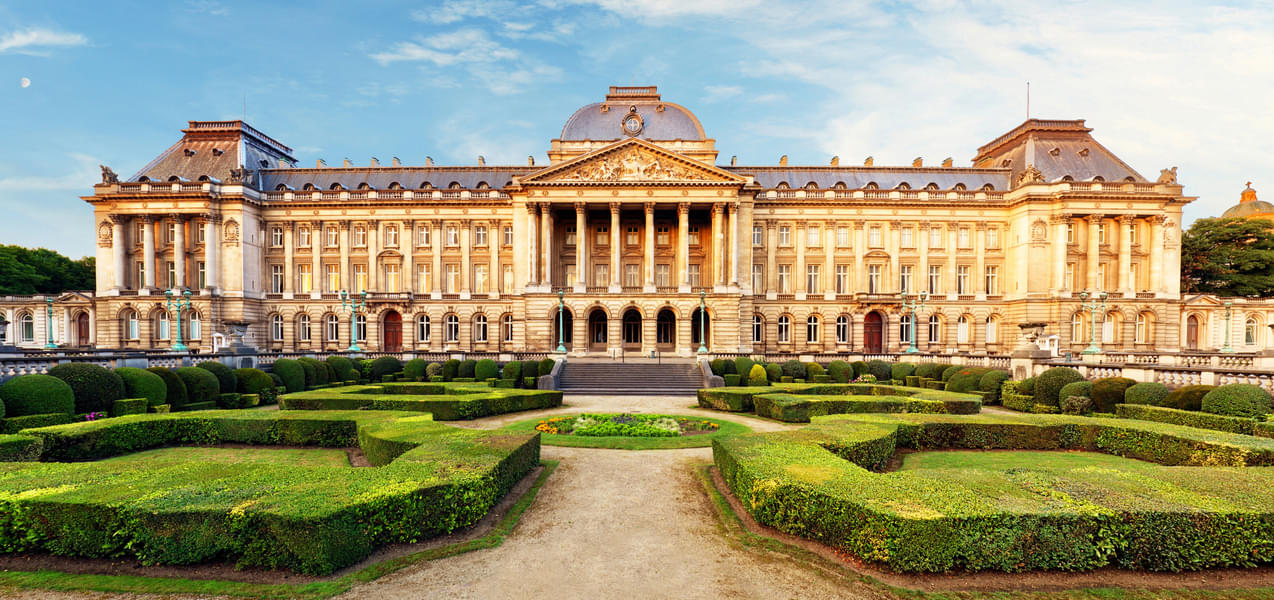 Visit the Royal Palace on your tour and explore the history and marvelous Belgian architecture