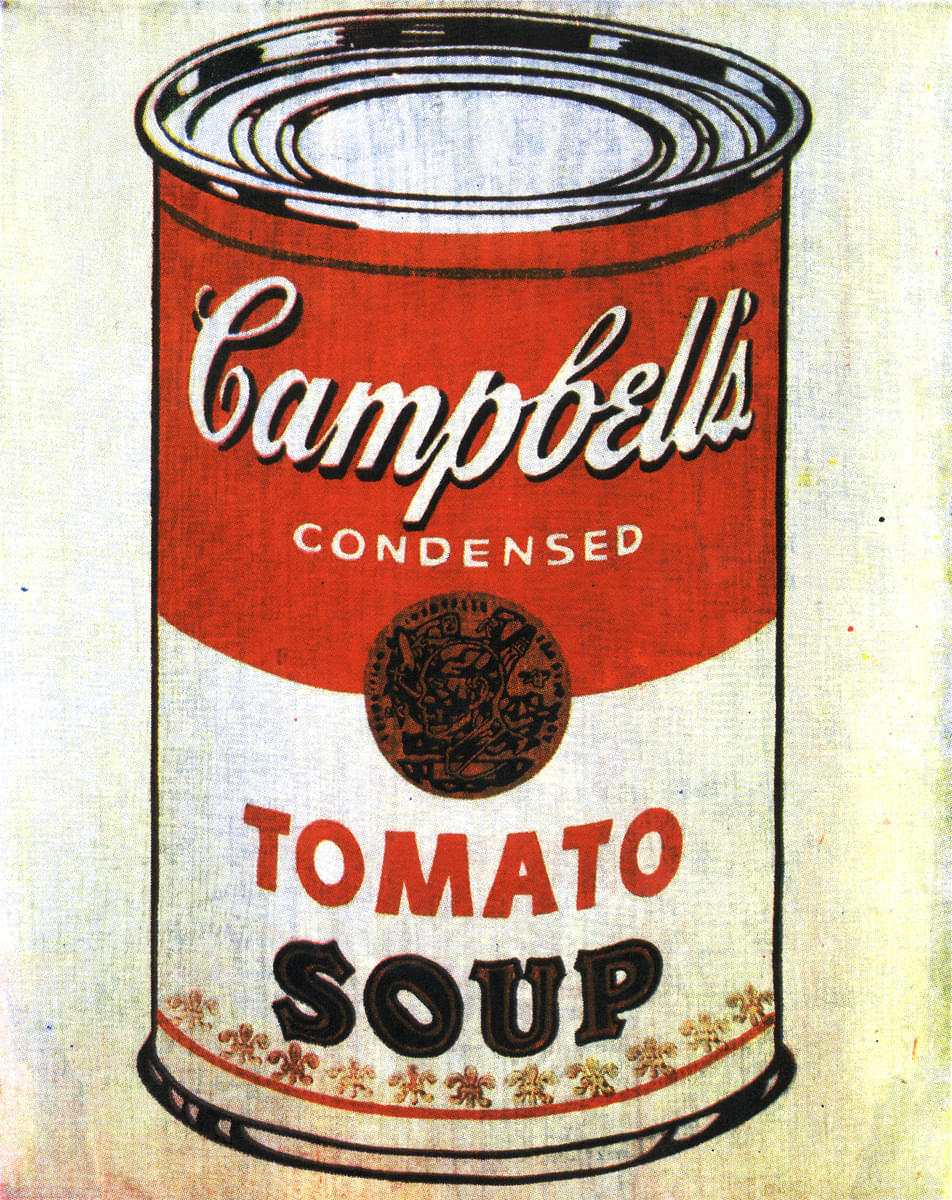Andy Warhol, Campbell's Soup Cans (1962)