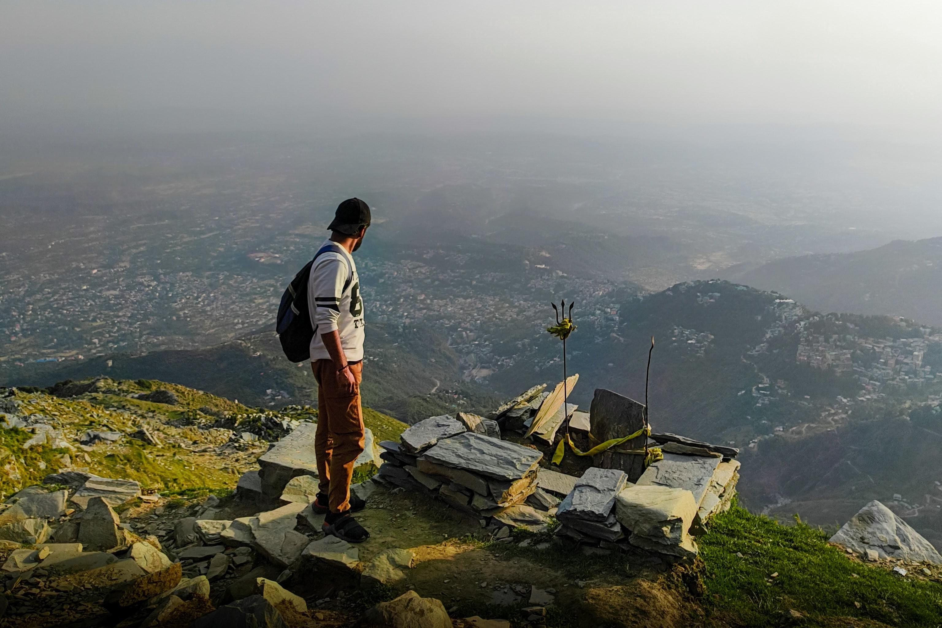 Reach new heights as you conquer the Triund Top at 2800+ meters above ground
