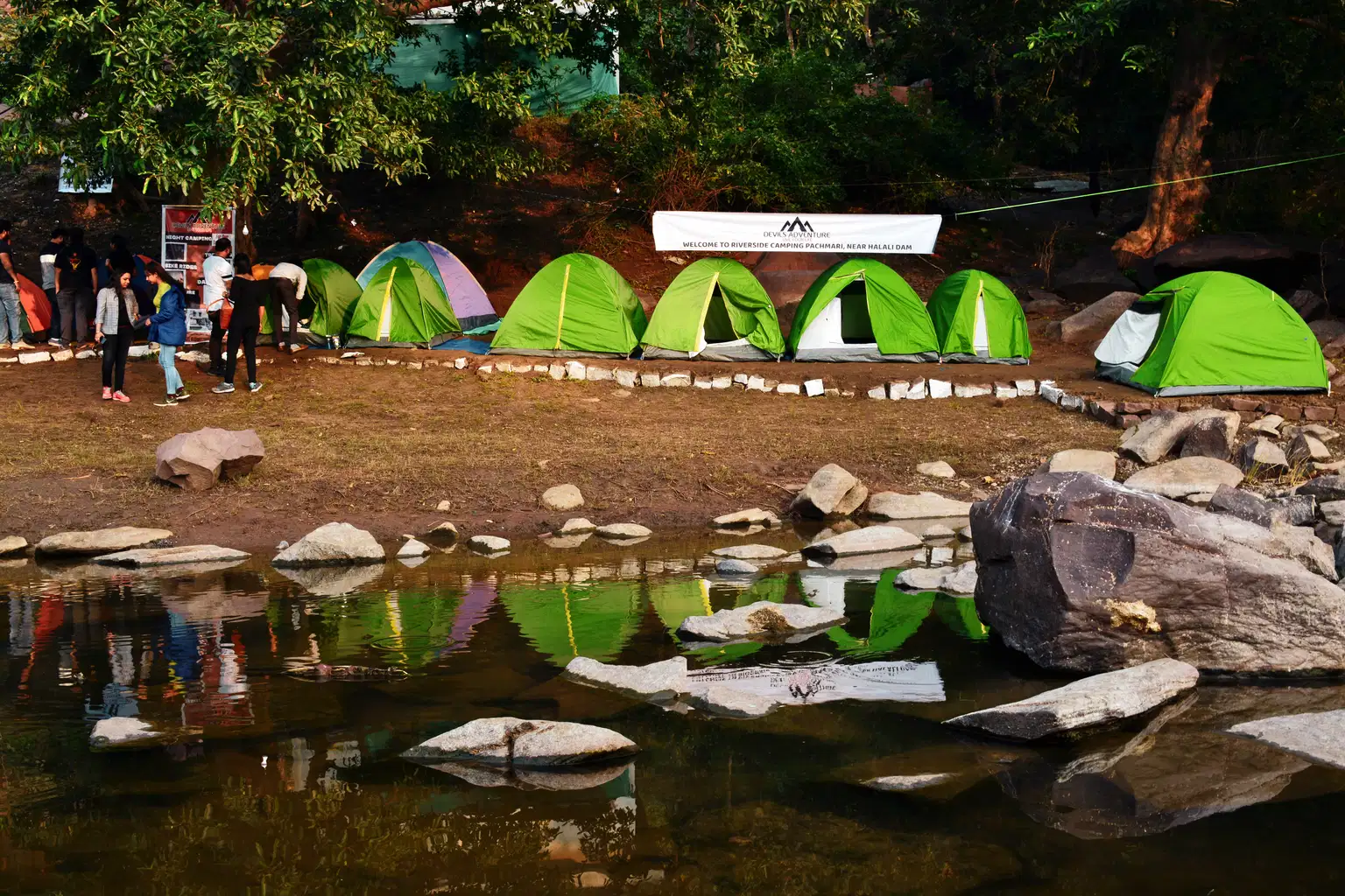 Riverside Camping near Bhopal