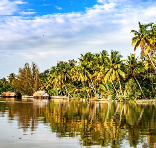 Scenic Alleppey Backwaters