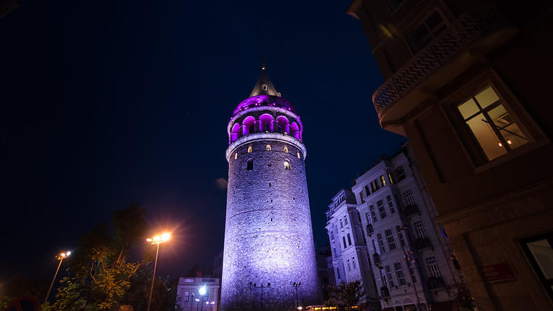Galata Tower Spectacular Illumination