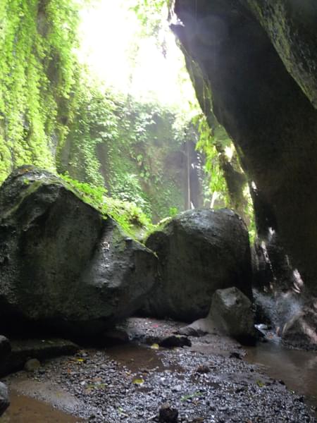 Romantic Stone at Tukad Cepung Waterfall.